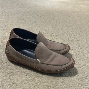 Men's Taupe Suede and Leather Cole Haan sz 11 Loafers
